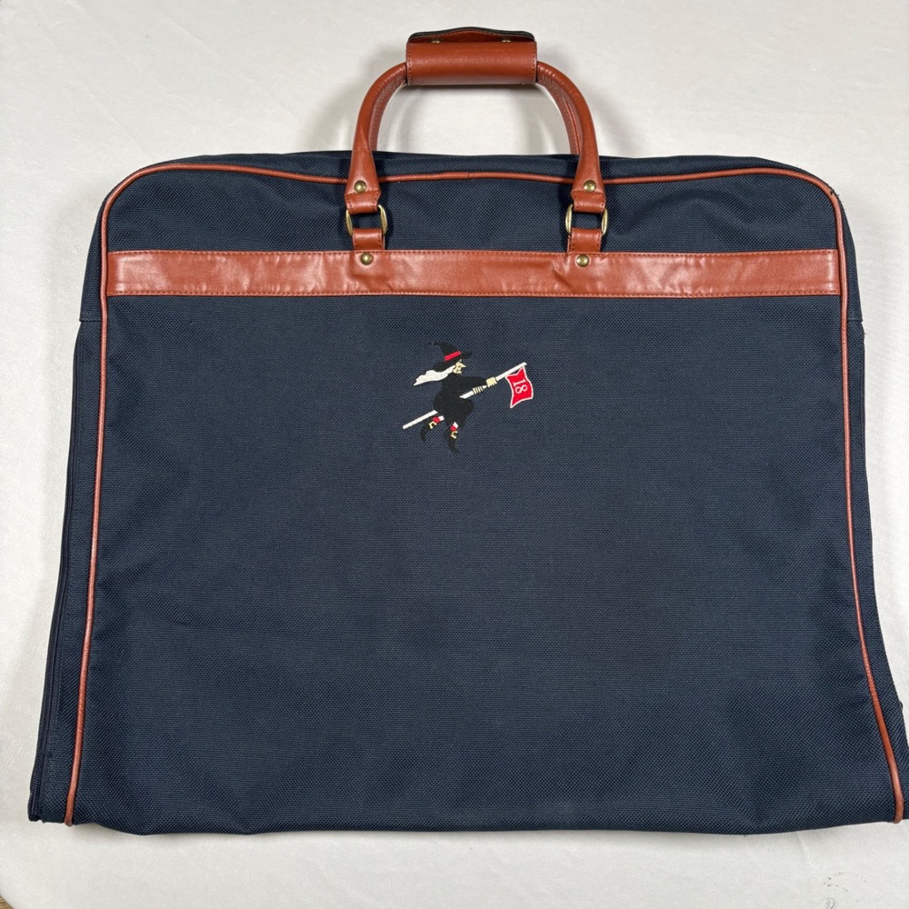 VTG Stanwich Club Greenwich CT Golf Garment Travel Bag Witch Logo Arbor Cup Navy